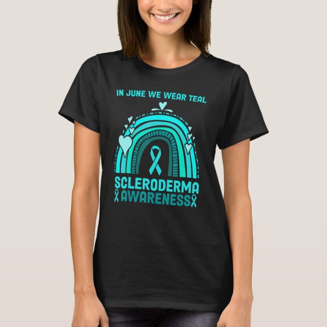 Scleroderma Awareness Month Ribbon Week Day T-Shirt (Front)