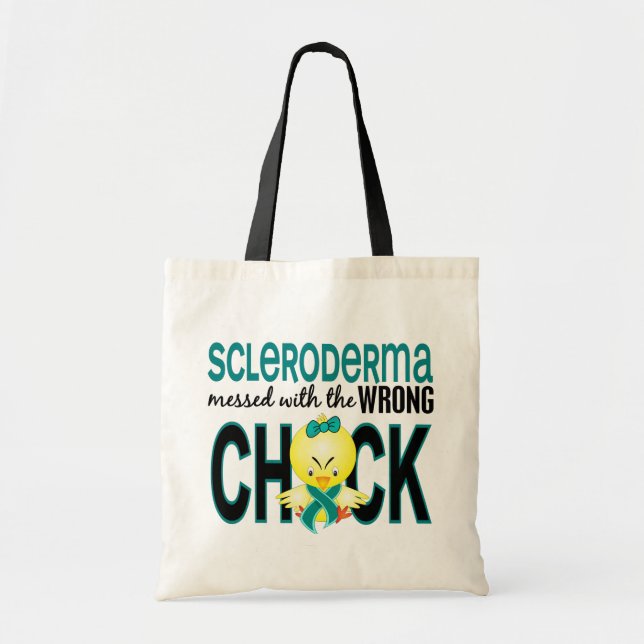 Scleroderma Messed With Wrong Chick Tote Bag (Front)