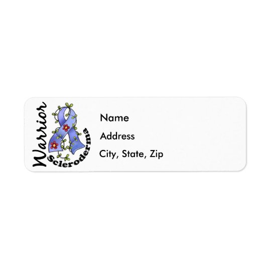 Scleroderma Warrior 15 Return Address Label