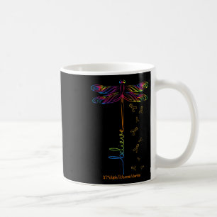 Sclerosis Awareness Dragonfly Ribon Coffee Mug