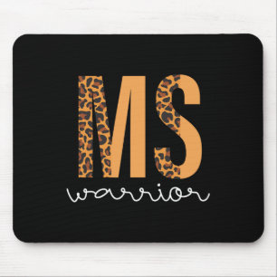 Sclerosis Awareness Men Women Ms Warrior Mouse Pad