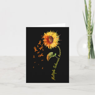 Sclerosis Awareness Sunflower Ms Awareness Card