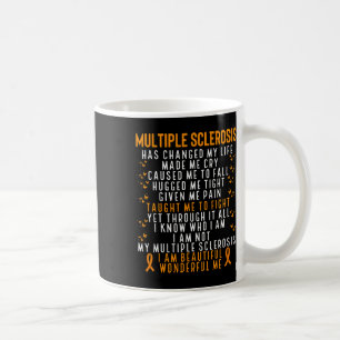 Sclerosis Awareness Survivor Cure Fight Ms Warrior Coffee Mug