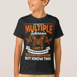 Sclerosis Encephalomyelitis Disseminata Ms Survivo T-Shirt