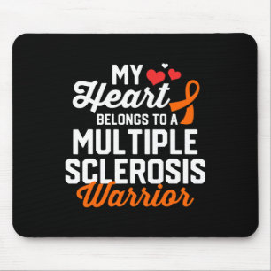 Sclerosis Warrior Survivor Support Awareness Gifts Mouse Pad