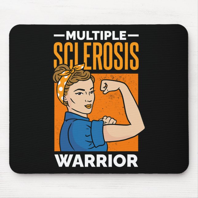 Sclerosis Warrior Women  Mouse Pad (Front)