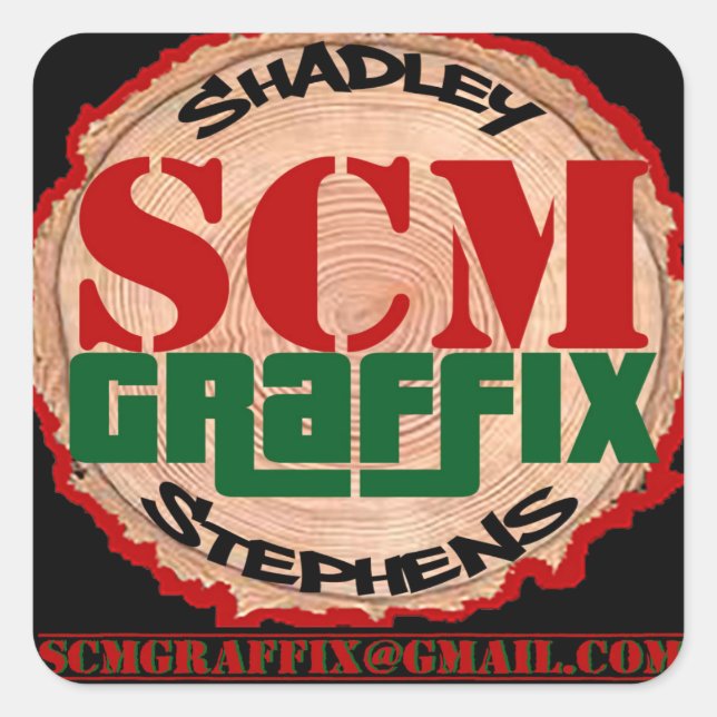 SCM Graffix Stickers (Front)