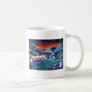 scne d'hiver au Qubec, Happy Holidays!No... Coffee Mug
