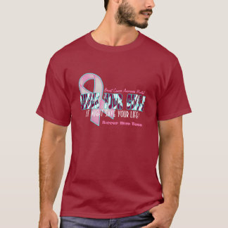 Scocer Mom Tees Breast Cancer Awareness Tee