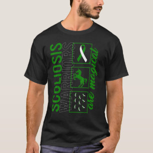Scoliosis Awareness Scoliosis Warriors Are Magical T-Shirt