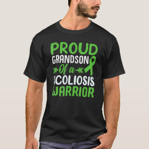 Scoliosis Back Spinal Injury Warrior's Grandson Sc T-Shirt