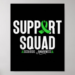 Scoliosis Family Support Squad Scoliosis Awareness Poster