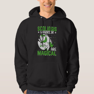 Scoliosis  Spinal Injury Unicorn  Scoliosis Awaren Hoodie