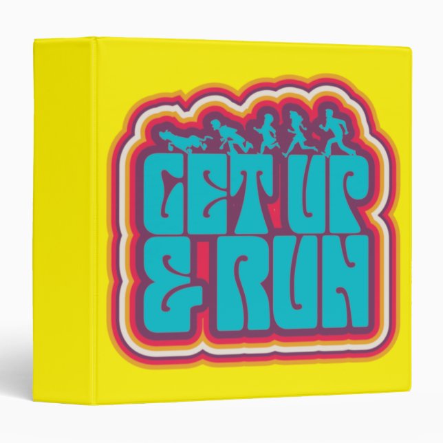 Scooby and the Gang "Get Up & Run" Graphic Binder (Front/Spine)