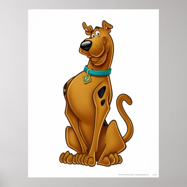 Scooby-Doo Airbrush Pose Poster (Front)