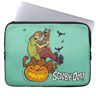 Scooby-Doo and Shaggy Halloween Fright Laptop Sleeve