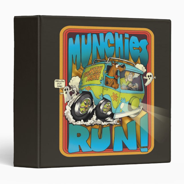 Scooby-Doo and Shaggy "Munchies Run!" Binder (Front/Spine)