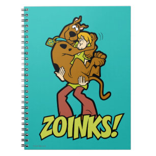 Scooby-Doo and Shaggy Zoinks! Notebook