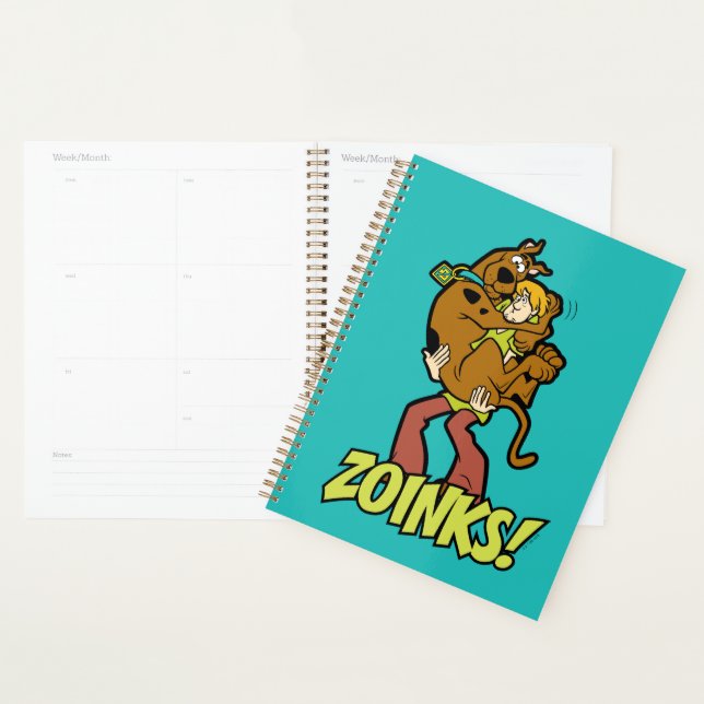 Scooby-Doo and Shaggy Zoinks! Planner (Display)