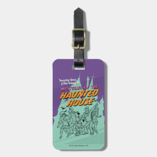 Scooby-Doo and the Gang "Haunted House" Luggage Tag