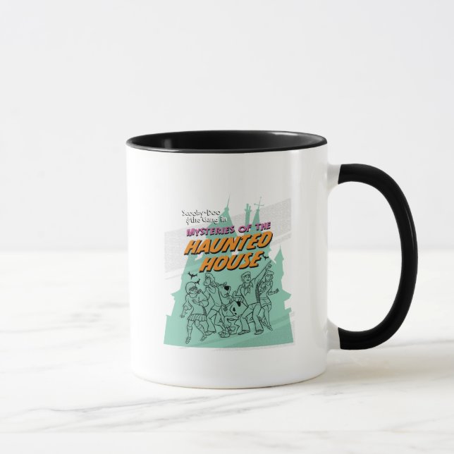 Scooby-Doo and the Gang "Haunted House" Mug (Right)