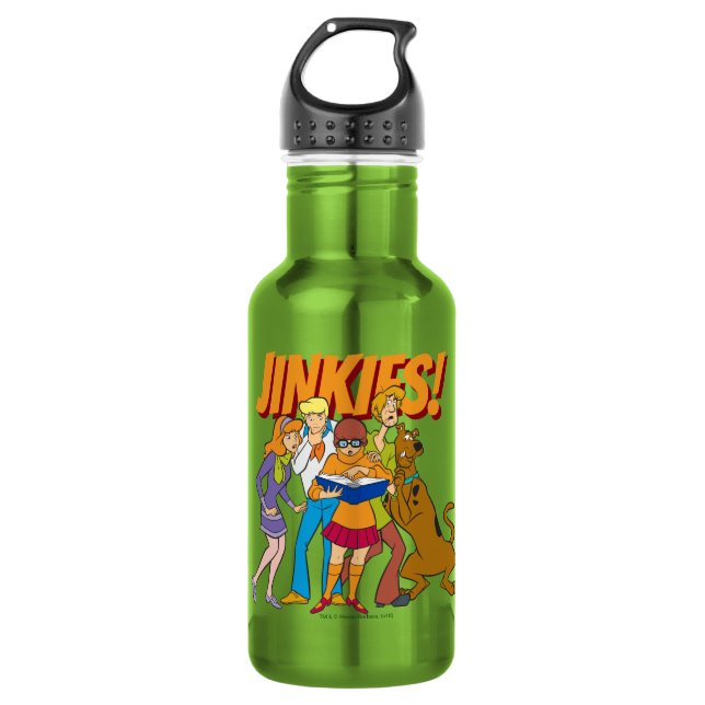 Scooby-Doo and the Gang Investigate Book 532 Ml Water Bottle (Front)