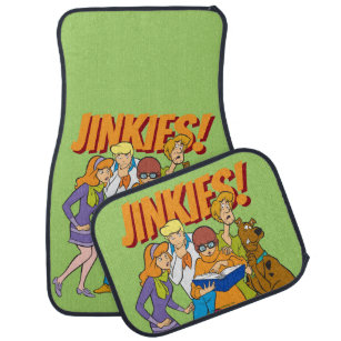 Scooby-Doo and the Gang Investigate Book Car Mat