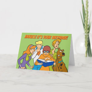 Scooby-Doo and the Gang Investigate Book Card