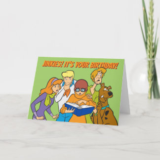Scooby-Doo and the Gang Investigate Book Card
