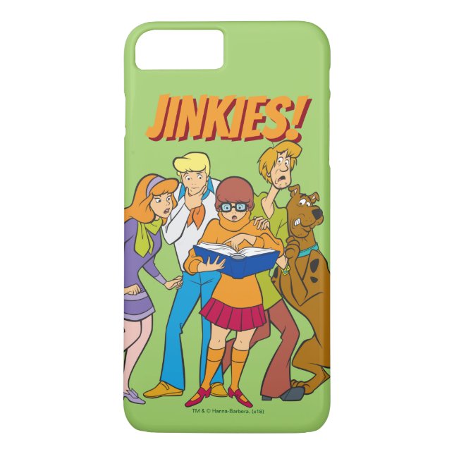 Scooby-Doo and the Gang Investigate Book Case-Mate iPhone Case (Back)
