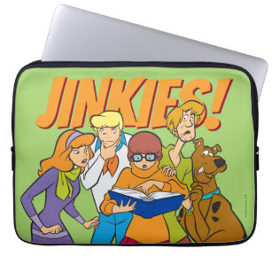 Scooby-Doo and the Gang Investigate Book Laptop Sleeve