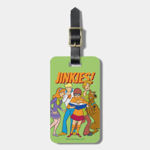 Scooby-Doo and the Gang Investigate Book Luggage Tag