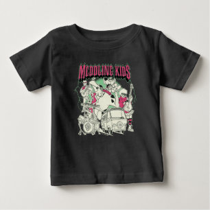 Scooby-Doo and the Gang Meddling Kids Punk Band Baby T-Shirt