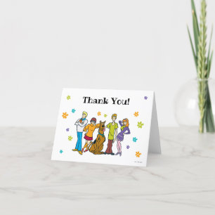 Scooby-Doo and the Gang Thank You Card