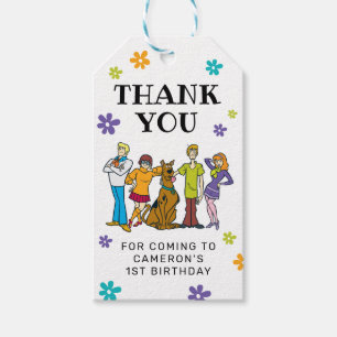 Scooby-Doo and the Gang Thank You Gift Tags