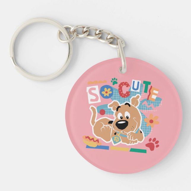 Scooby-Doo | Baby Scooby-Doo So Cute Keychain (Front)