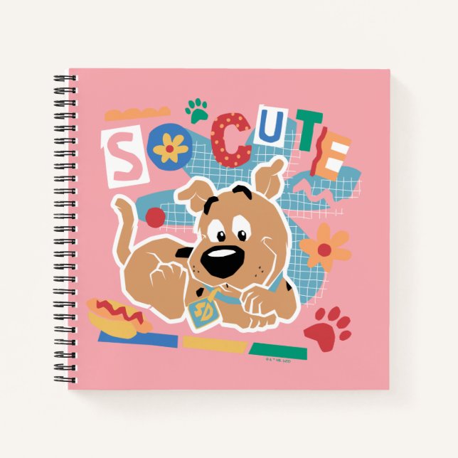 Scooby-Doo | Baby Scooby-Doo So Cute Notebook (Front)