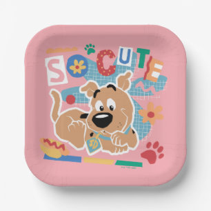 Scooby-Doo Baby Scooby-Doo So Cute Paper Plate