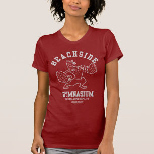 Scooby-Doo "Beachside Gymnasium" Weightlifting T-Shirt