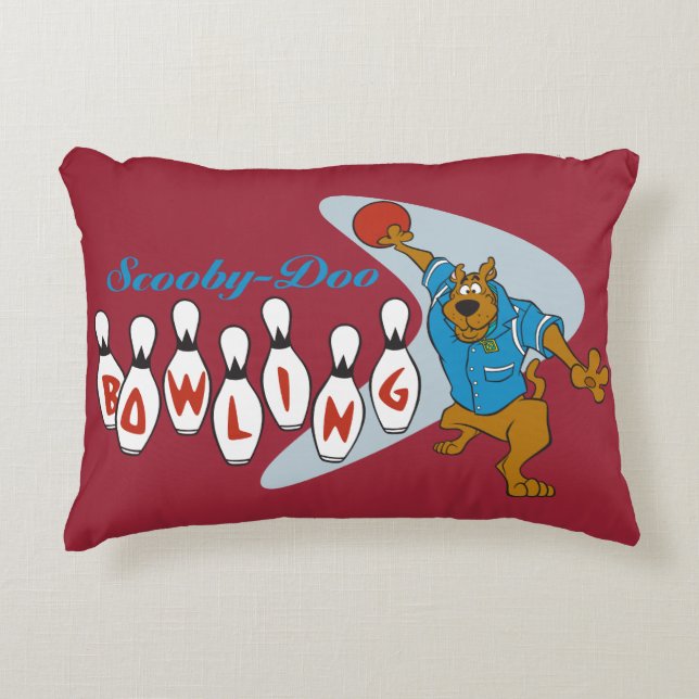 Scooby-Doo Bowling Decorative Pillow (Front)