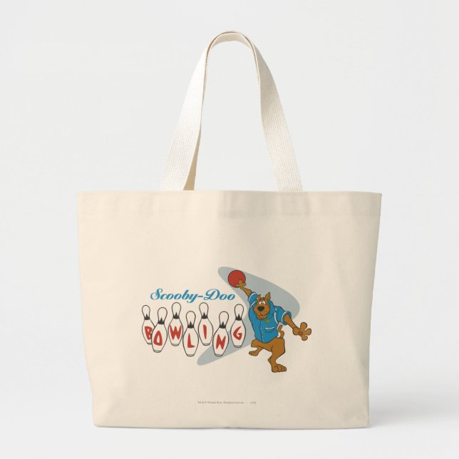 Scooby-Doo Bowling Large Tote Bag (Front)