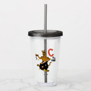 Scooby-Doo C is for Candy Acrylic Tumbler