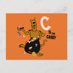Scooby-Doo   C is for Candy Postcard