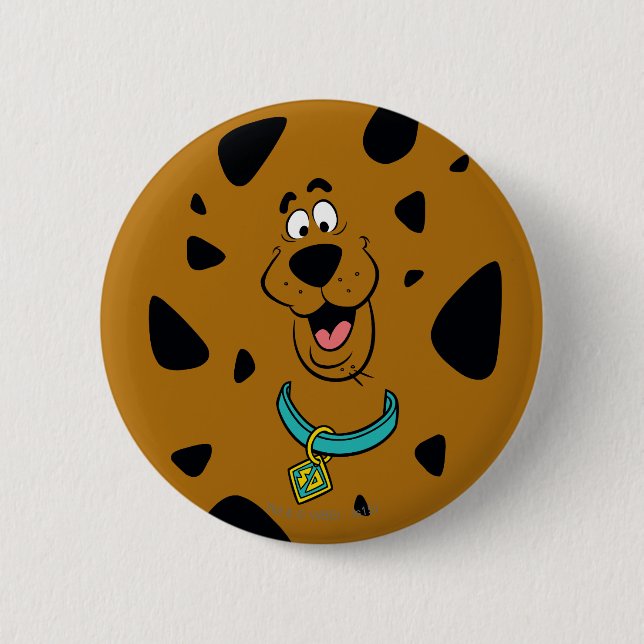Scooby-Doo Camouflage 2 Inch Round Button (Front)