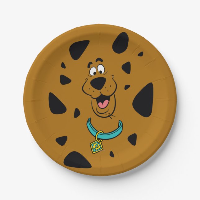 Scooby-Doo Camouflage Paper Plate (Front)