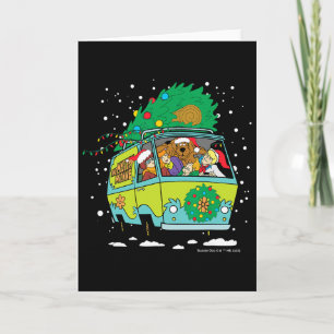 Scooby Doo Christmas Mystery Machine  Card