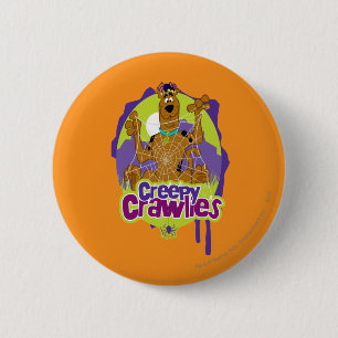 Scooby-Doo Creepy Crawlies 2 Inch Round Button