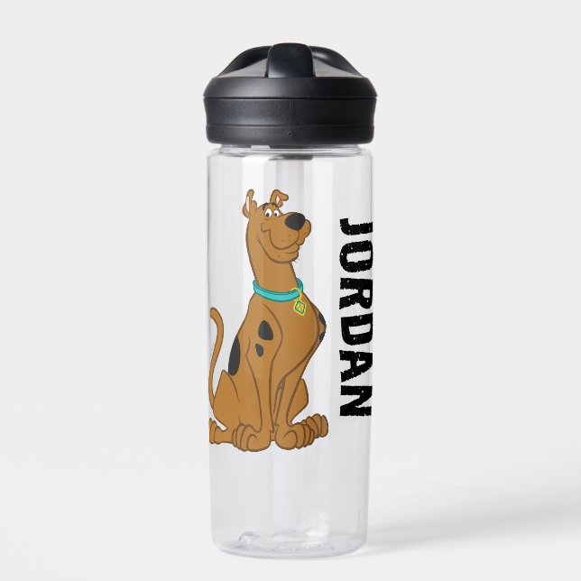 Scooby-Doo Cuter Than Cute  | Add Your Name Water Bottle (Front)