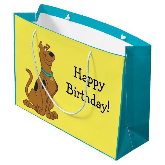 Scooby-Doo Cuter Than Cute Large Gift Bag (Back Angled)