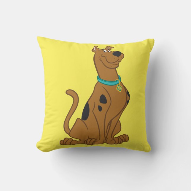 Scooby-Doo Cuter Than Cute Throw Pillow (Front)